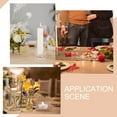 thumbnail image 5 of 9Pcs 3 Style Glass Dappen Dish/Lid Bowl Cup Crystal Dish Mini Bowl Liquid Holder Nail Art Manicure Accessories Container Flower & Square & Octagon Clear 3.2~6.25x3.2~6.3x2.05~3.25cm 3pcs/style, 5 of 5