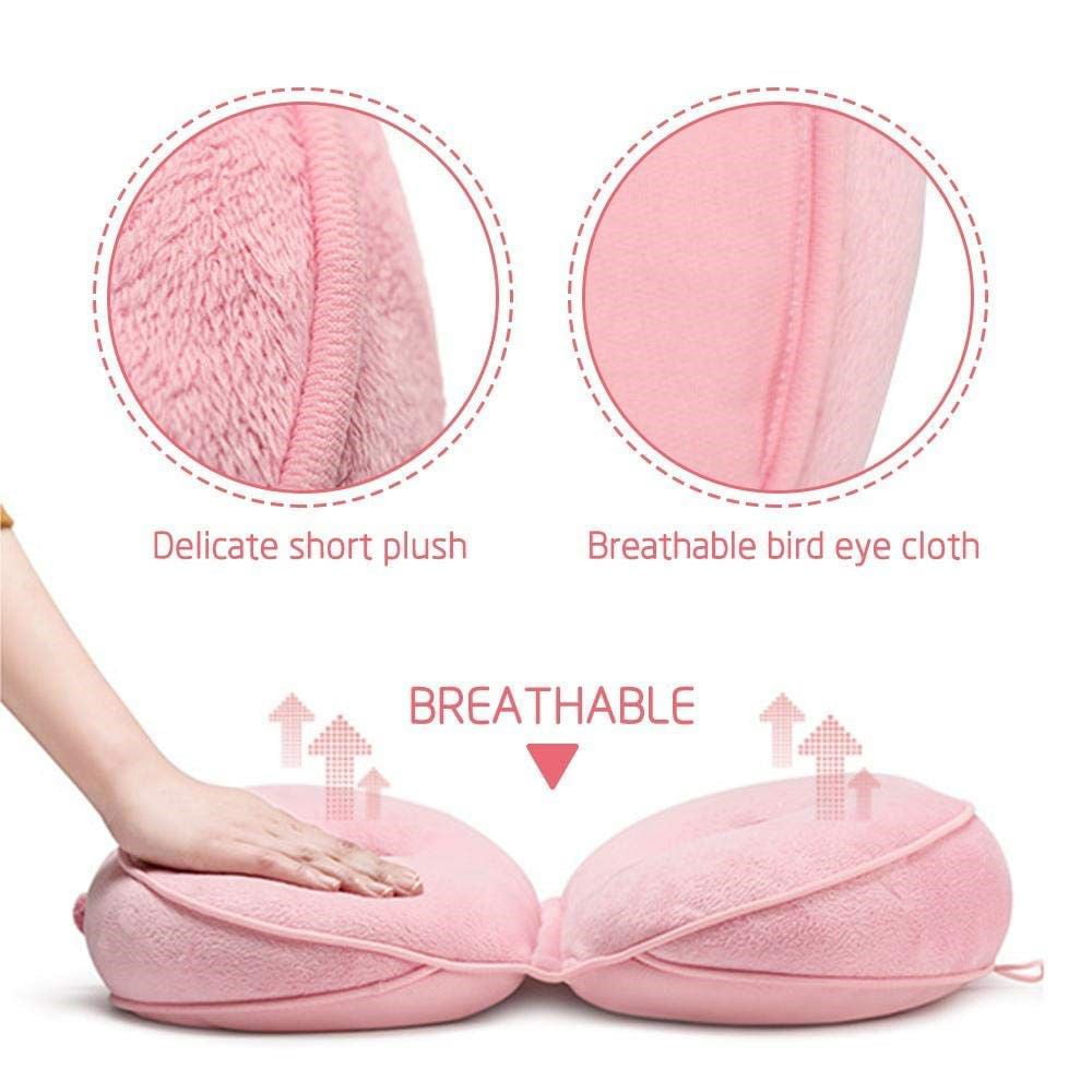 Prettyui Cushion Lift Hips Up Seat Cushion Beautiful Buttock Orthopedic Posture Correction Cushion for Relief Sciatica Tailbone Hip Pain Fits in Car