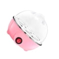thumbnail image 2 of Bewildely Caldera de 7 huevos multifunción de calentamiento rápido de doble capa Mini vaporizador escalfador herramientas de cocina de apagado Electrodomésticos Rosa/Capa Única Bewildely HA078705-04, 2 of 6