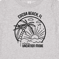 thumbnail image 4 of Inktastic Summer Vacation Mode Cocoa Beach Florida Boys or Girls Baby T-Shirt, 4 of 5
