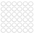 thumbnail image 1 of 100 ojales de plástico para cortinas, para ventanas, 1 of 6