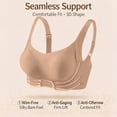 thumbnail image 3 of Lopecy-Sta Bras for Women Full Coverage T Shirt Bra without Underwire Soft Cup High Support Seamless for Everyday, 3 of 6