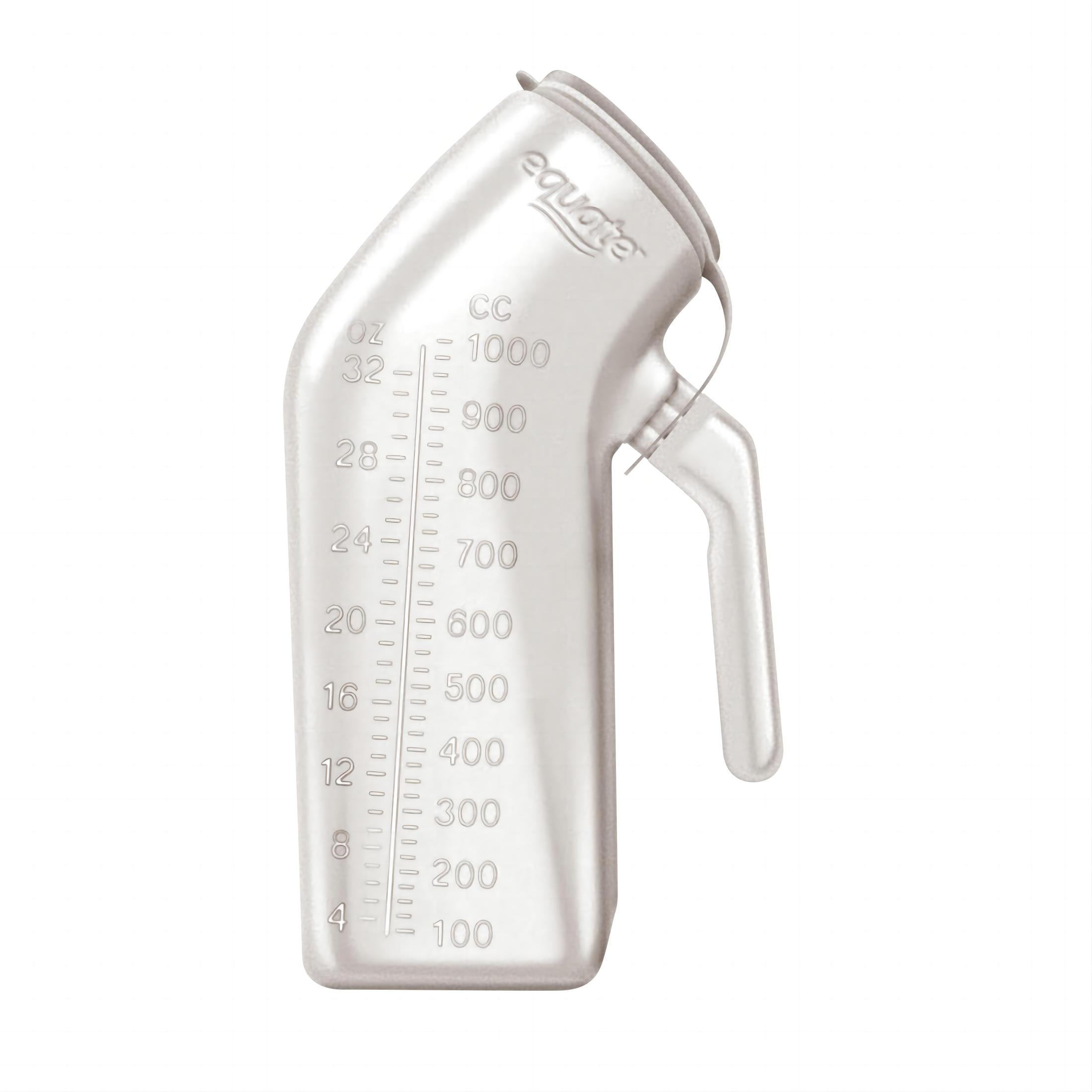 Equate Universal Urinal 32 Fl Oz (1 Qt) 900 ml with Female Attachment