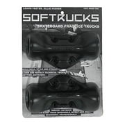 Soft Trucks Pair Skateboard Trucks (Set of 2), Black