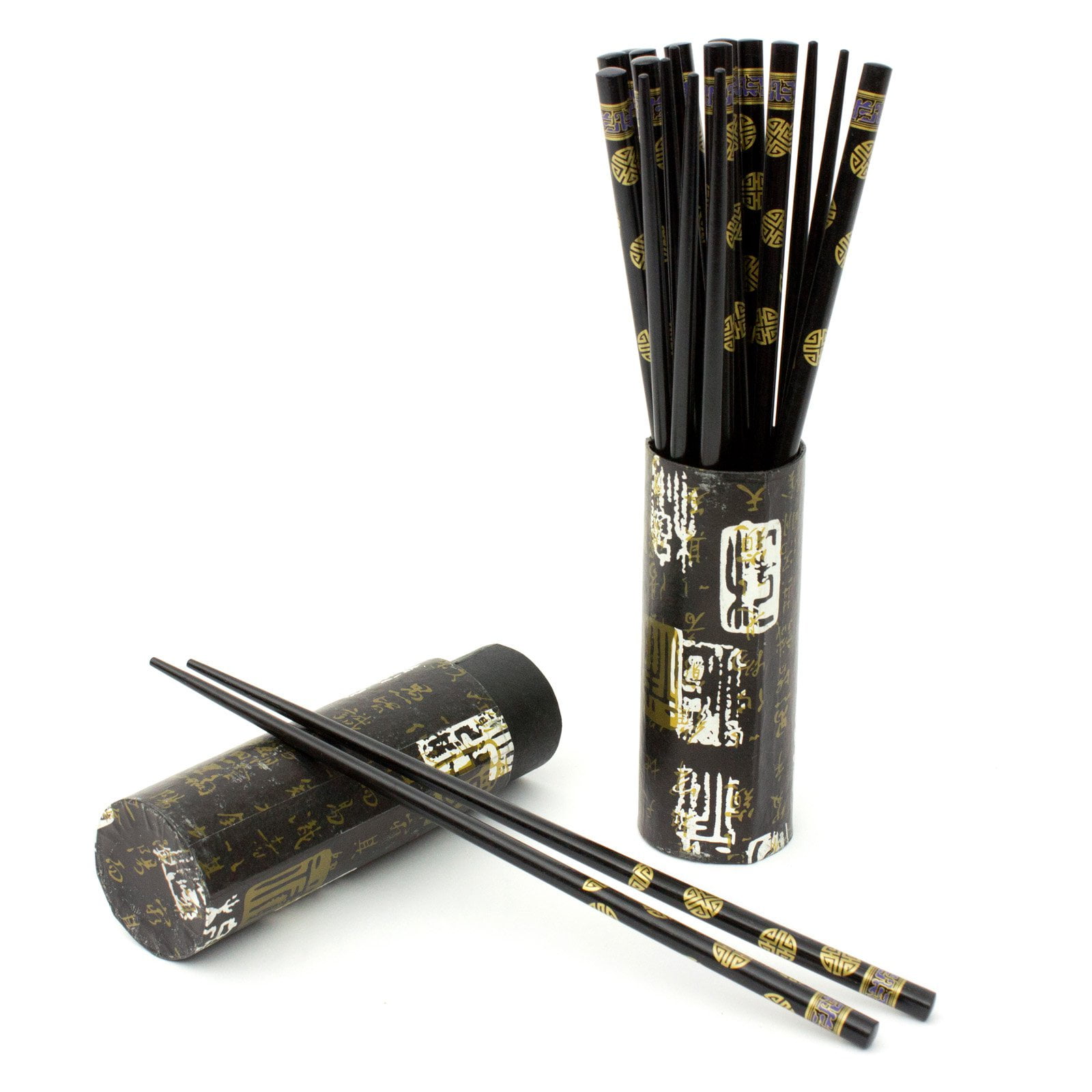 Oriental Furniture Wood Chopsticks Set of 10