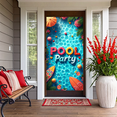 thumbnail image 6 of LUUFILx Swimming Pool Party Backdrop Summer Party Background Banner for Birthday Decorations Photography Props Event Supplies Poolside Decor, 6 of 7