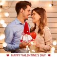 thumbnail image 4 of Ayieyill 2PCS Valentines Day Gnome Plush Decorations Swedish Tomte Gnomes, Romantic Valentines Day Decor Scandinavian Gnomes Decorations, 11.4 Inche, 4 of 8