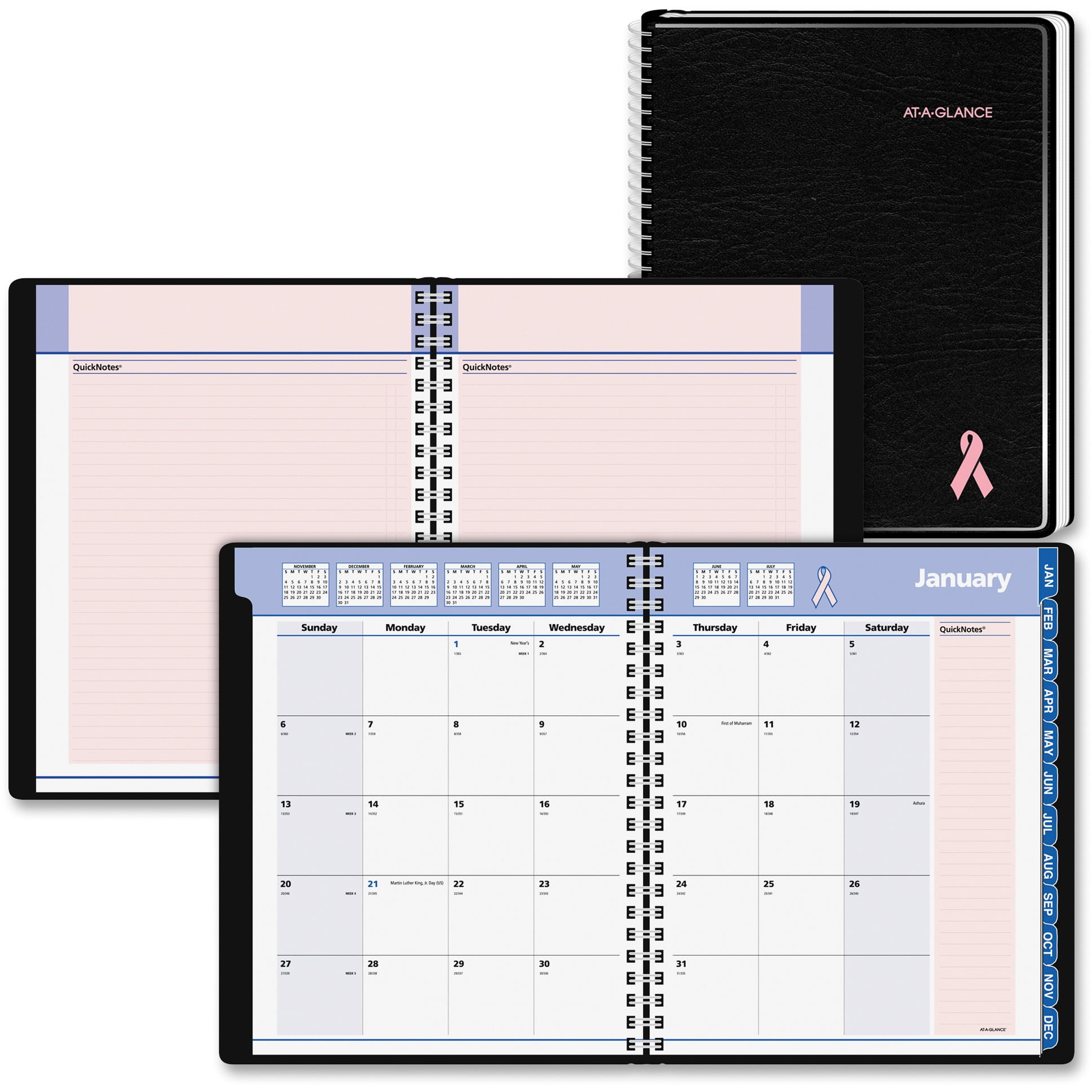 AtAGlance Quicknotes Special Edition Monthly Planner