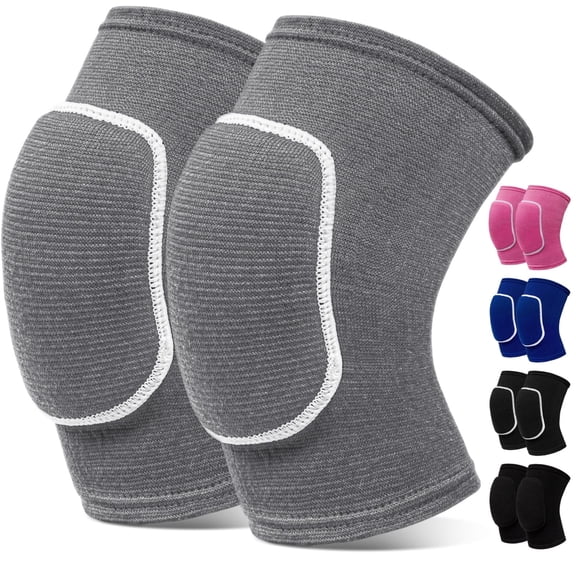 Rirozkan Knee Pads, Knee Brace for Volleyball, Soft Breathable Knee Sleeves, Protective Knee Support for Sports, Basketball Dance Yoga for Workout Running