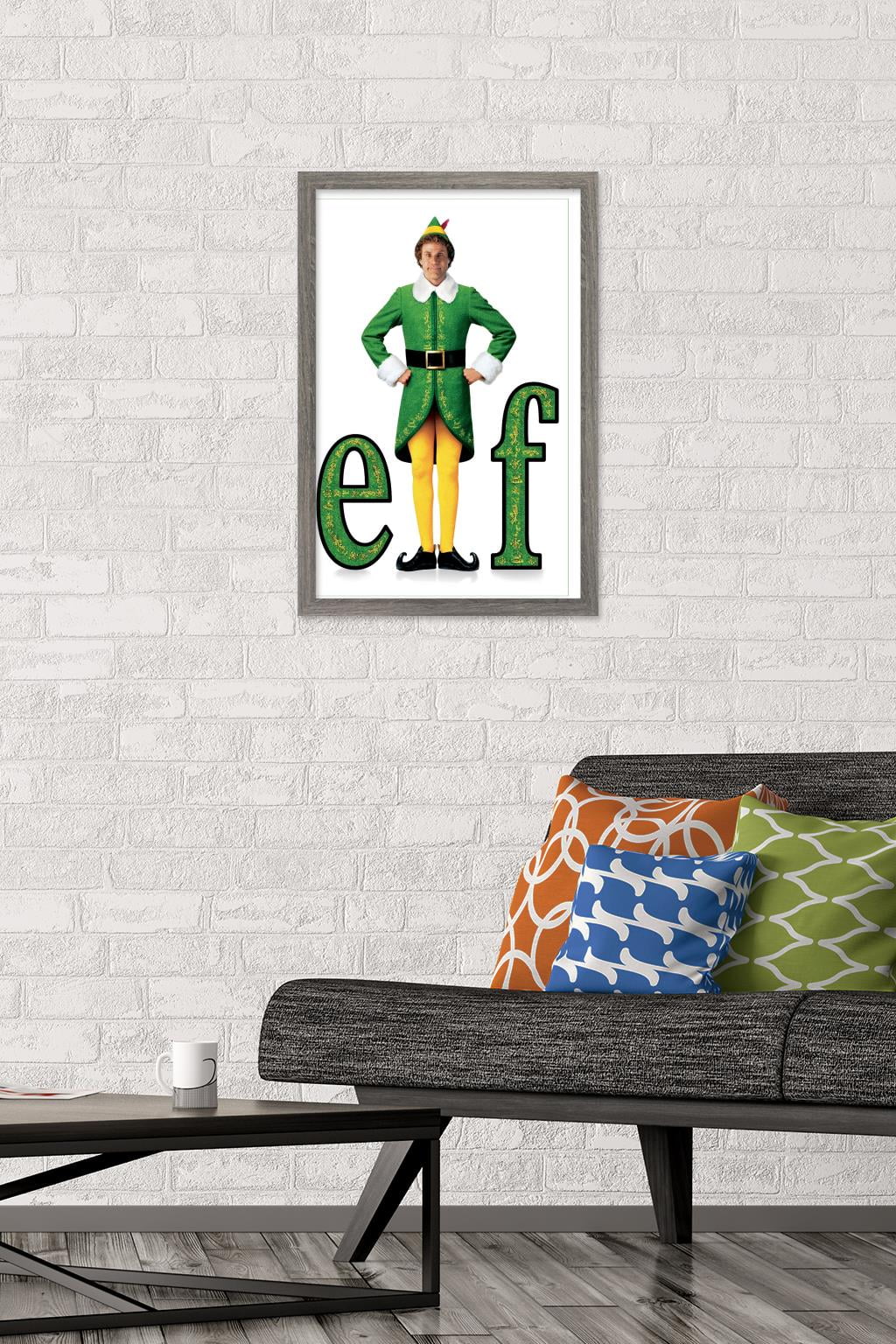 Elf - One Sheet Wall Poster, 14.725" x 22.375" Framed