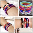 thumbnail image 4 of EeaseCA Bohemian Style Bracelet Colorful Handmade Bracelet Elastic Wrist String, 4 of 8
