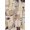Gray, Pattern 13, variant on ODIKA 4'x6' Beige Teal Geometric Design Washable Area Rug Intricate Neutral Pattern with Modern Flair Stain Resistant, Low Pile, Easy Care for Dorm Room, Small Living