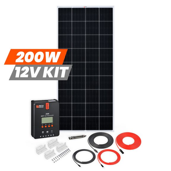 Mega 200 Watt Solar Kit