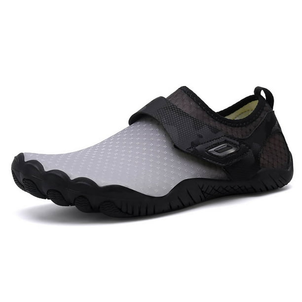 Zapatos de buceo antideslizantes Zapatos de correr transpirables para caminatas en el lago (gris negro43) Ndcxsfigh Tenis De Mujer Tenis De Hombre