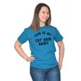 thumbnail image 4 of This is My Cat Hair Shirt Pet Humor Men's Graphic T Shirt Tees Brisco Brands 3X, 4 of 6