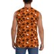 thumbnail image 4 of Fotbe Retro Halloween Men's Camiseta sin Mangas Estampada para Hombres, Playera Casual para Gimnasio, Entrenamiento, Playa-Large, 4 of 7