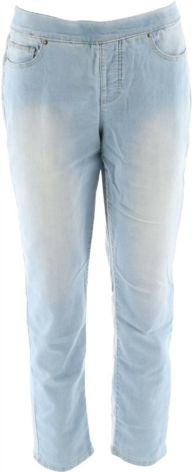 i pull my blue jeans on