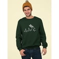 thumbnail image 2 of Forest Lifestyle Design Sweatshirt Men -GoatDeals Designs, Male Small, 2 of 4