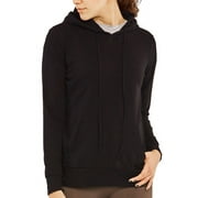 Sofra Women's Lightweight Cotton Long Sleeve Pullover Thin Hoodie Jacket