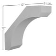 thumbnail image 2 of Ekena Millwork 5 1/2"W x 12"D x 12"H Legacy Bracket, 2 of 2