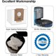 thumbnail image 4 of Paquete de 8 bolsas de repuesto para aspiradoras Ecovacs Deebot Ozmo T8 AIVI T8 Max, AIVI y T8 T9 T9+ N8 Series, DX93 DDX96, aspiradora robot (bolsas de aspiradora (8 piezas)), 4 of 5