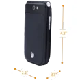 thumbnail image 2 of Free 1-Year Service Included - Snapfon EZ Flip Phone, 2 of 7