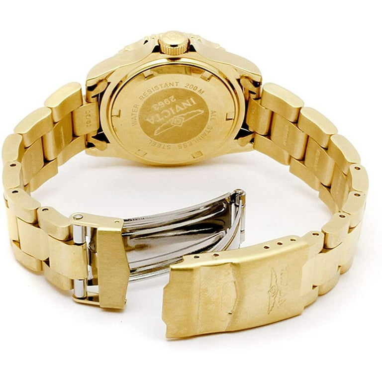 Invicta Women's 2963 Pro Diver Quartz Gold-Tone Stainless Steel 3