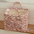 thumbnail image 4 of Yucurem Boho Quilted Fabric Storage Baskets for Organizing, Foldable Floral Laundry Hamper for Toys, Books, Towels, and Clothes, 12.2"x10.24"x10.63", 4 of 7