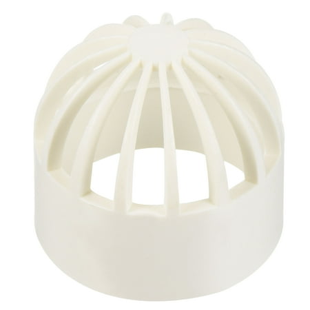 

Uxcell 40mm ID Tank Filter Guard Cover Round PVC Intake Strainer White 1 Pack