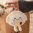 thumbnail image 3 of Hearth & Gear Cute Dumpling Pendant Keychain Decorative Pendant Car Keyring Backpack Decorative Bag Pendant Accessories, 3 of 5