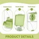 thumbnail image 4 of No Mess Bird Cage Feeder Comedero automático de plástico para pájaros Gran capacidad No Mess Auto Bird Feed Dispenser Fácil de limpiar Comedero automático para jaulas, 4 of 6
