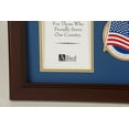 thumbnail image 4 of Allied Frame US American Flag Medallion Double Picture Frame - Two 4 x 6 Photo Openings, 4 of 4