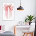 thumbnail image 2 of Stupell Industries Modern Elegant Pink Bow White Framed Giclee Art, design by Creative Studio, 30 x 20, 2 of 8
