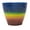 Multi-color, variant on Misco Plastic Glazed Leaf Planter, 11.61Inch in Height Planter and 12.99Inch in Diameter, Green Glazed Pot for Plants and Flowers for Indoor and Outdoor Use…