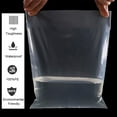 thumbnail image 3 of Zcintert Clear Cellophane Bags - 100-Pack, 10x14 Inches, 2mil Thickness with 4-Inch Twist Ties for Gift Packaging, 3 of 14