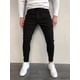 thumbnail image 4 of Color Sólido Stretch Casual Slim Fit Jeans Hombre, 4 of 8