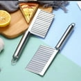 Kitchen Gadgets Best Bellers 2024 Potato Wavy Edged Tool Stainless