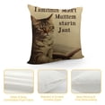 thumbnail image 4 of SHANXI Cat Mom Gifts Pillow Covers ,Cat Throw Pillows,Cat Mom Gifts for Women,Gifts for Cat Owners, Cat Mom Gifts,Gifts for Cat Mom,Cat Decor Decorations for Cat Lovers,Cat Decor for Home 20x20in, 4 of 5
