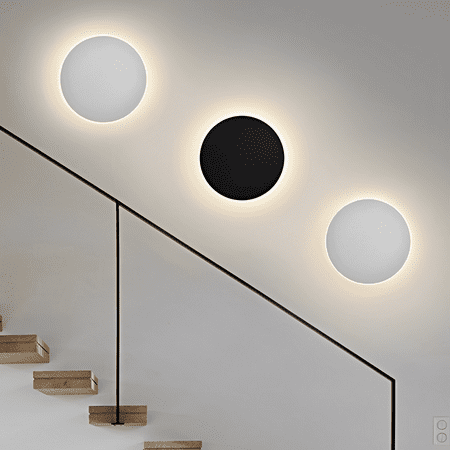 

Censlighting LED Wall Light Indoor/Outdoor Waterproof IP65 Nordic Round Design Aluminum Villa Corridor Lamp