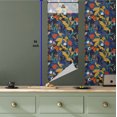 thumbnail image 5 of Ambesonne Botanical Peel & Stick Wallpaper for Home, Butterflies Jungle Leaves, 13"x36", Indigo and Multicolor, 5 of 5