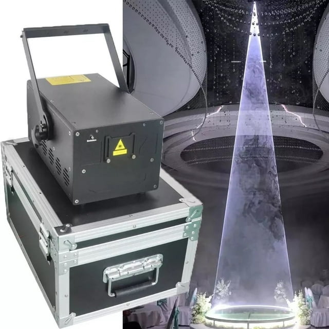 Wedding Party Laser Projector 10W Animation Laser Beam Stage Lighting with Flight Case
