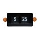 thumbnail image 1 of Reloj de escritorio con tapa automática, pantalla de números grandes, regalo de inauguración de la casa, obra de arte, novedad para el hogar Negro, 1 of 9
