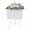 Color:White, variant on Artificial Flower Swag Wedding Welcome Sign Decoration for Wedding Arch Party Reception Backdrops Table Centerpieces