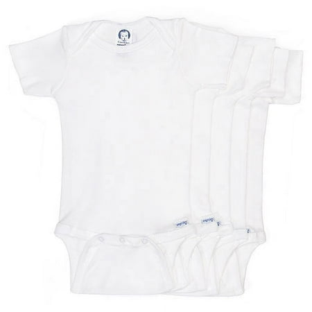 Gerber 5 Pack White Onesies
