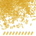 thumbnail image 1 of Uxcell 1800-Pack Cuentas Bugle, Cuentas de Vidrio de Tubo de Bordado de 2x4mm para Manualidades DIY/Pulseras/Collares Dorado, 1 of 7