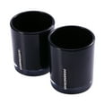 thumbnail image 2 of M Buder Juego de Accesorios de Baño Acrílico Negro 5 Piezas, Incluye Botella, Soporte Cepillo, Jabonera y 2 Tazas, Decoración Elegante Hogar, Resistente y Fácil Limpiar (16 cm / 6.3 in), 2 of 9