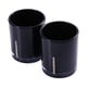 thumbnail image 1 of Juego de accesorios de baño de 5 piezas ANGGREK acrílicos negro con jabonera y dispensador, 1 of 8
