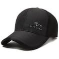 thumbnail image 1 of Unisex Mesh Brim Tennis Cap Outside Sunscreen Quick Dry Adjustable Baseball Hat, 1 of 1