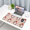 thumbnail image 4 of Kdxio Christmas Gnome star Print Large Gaming Mouse Pad,Non-Slip Base,Water Resist Keyboard Pad for Gamer,Office & Home,29.5 x 15.8 in, 4 of 6
