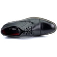 thumbnail image 4 of Zapatos Oxford Clásicos Modernos para Hombre Bruno Marc Negro 12W, 4 of 5